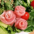 かおpon's cooksnap of when they made 華やか！簡単！生ハムの薔薇飾り.