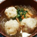 クックRudy☆'s cooksnap of when they made しゅうまいと春雨の中華とろみスープ.
