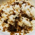 クックRudy☆'s cooksnap of when they made ゴボウとひき肉の甘辛そぼろ混ぜごはん.