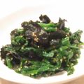 papikun's cooksnap of when they made にらのゴマ海苔あえ.