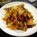 4double5's cooksnap of when they made 酢しょうがで簡単レバニラ炒め.
