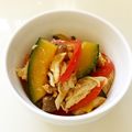 みそゆうき's cooksnap of when they made カボチャとササミの和風マリネ.