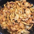 な〜ぽん's cooksnap of when they made 野菜もたっぷりな牛のバタぽん炒め丼.
