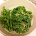 Kaon．'s cooksnap of when they made 菜の花＊マヨネーズとポン酢和え物＊ 副菜.