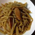 Chee_2009's cooksnap of when they made ハムとじゃがいもともやしのカレー炒め.