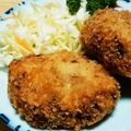 420母's cooksnap of when they made キャベツたっぷりメンチカツ.