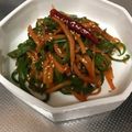 jyokun's cooksnap of when they made ピーマンとにんじんのピリッとおかか炒め.