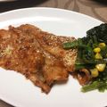 mihomurat's cooksnap of when they made 薄切り肉のポークチャップ風.