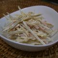 hisa411yo's cooksnap of when they made ★鶏ハムとごぼうの和風サラダ　*Ym*.