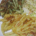 ヤバ妻's cooksnap of when they made 小エビとジャガイモのかき揚げ風.