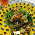 ☆saya☆saya's cooksnap of when they made 簡単おかず☆豆苗と豚肉の炒め物.