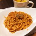 Curry☆Pug's cooksnap of when they made 簡単☆トマトとクリームチーズのパスタ.