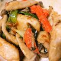 ゆかちん☆De's cooksnap of when they made 鶏胸肉としめじの味噌マヨ炒め.