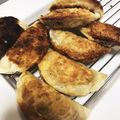 アルタイル食堂's cooksnap of when they made 簡単、時短。さっぱりツナわさび餃子.