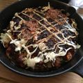 クック☆ハンナ☆'s cooksnap of when they made スキレットで！餅チーズお好み焼き♪.