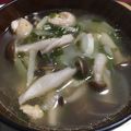 クックDZRR0R☆'s cooksnap of when they made 鶏皮de減塩スープ.