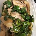 駄菓子。's cooksnap of when they made 鶏もも肉のネギ塩だれ焼き.
