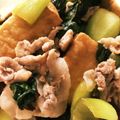 andyhope69's cooksnap of when they made チンゲン菜と厚揚げ豚肉甘辛煮.
