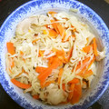 enosora's cooksnap of when they made あごだしつゆで、切干し大根とささみの煮物.