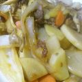 りんりん2319's cooksnap of when they made 牛肉とじゃがいもと大根で♪コチュジャン煮.