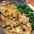 kumaneko7's cooksnap of when they made 豚のバルサミコ生姜焼き.