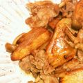 ☆yopipi's cooksnap of when they made 新じゃが炒めの豚肉甘辛煮のせ.
