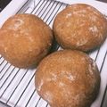 kitchen♡トモ's cooksnap of when they made 簡単全粒粉100%パン!!材料は三つ♪.