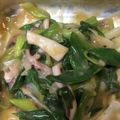 kenlong's cooksnap of when they made イカが沢山あったらイカと長ネギサラダ.