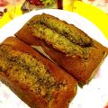 クックＦ8ＪＷ40☆'s cooksnap of when they made 抹茶＆小豆パウンドケーキ(HM 使用）.