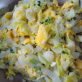 クック3KQMVB☆'s cooksnap of when they made 春キャベツ、新タマとたまごの春採り炒め.
