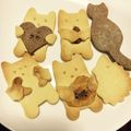 おのもす's cooksnap of when they made ナッツ2個だっこくまさんクッキー.
