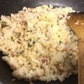 ★さやん★'s cooksnap of when they made チャーシューキムチチャーハン.