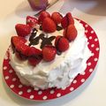 あや（｡・ｗ・｡）'s cooksnap of when they made 簡単、いちごのショートケーキ❤.