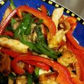 RikA96's cooksnap of when they made 鶏肉で青椒肉絲♪オイスターソース無し.