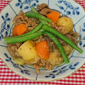 クーちゃんも2525's cooksnap of when they made 我が家の定番♥肉じゃが.