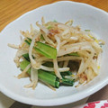 しょみ一's cooksnap of when they made 炒めない？小松菜ともやしの油炒め.