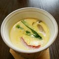 クックSZY23S☆'s cooksnap of when they made 菜の花のミルク茶碗蒸し.