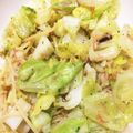 チビねこ12's cooksnap of when they made 簡単！ツナと新キャベツのペペロンチーノ.