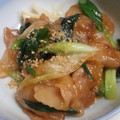りゅーaqua's cooksnap of when they made 牛肉とわけぎ（ねぎ）のこってりマヨ炒め.