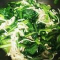 maryhrmz's cooksnap of when they made 小松菜とエノキのツナポン酢炒め.