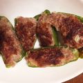 maiyuuu's cooksnap of when they made 材料、手間少なめ♪ピーマンの肉詰め☆.