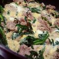 ikku0220's cooksnap of when they made めんつゆをかけて食べる簡単豚ニラ玉♡.