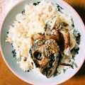 クックFW2MYW☆'s cooksnap of when they made コンビニ焼き鯖の炊き込みご飯.