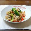 ゆうさんよりさん's cooksnap of when they made 海老とブロッコリーのクレイジーソルト炒め.