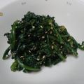 なのはなのんこ's cooksnap of when they made 母の味☆春菊の胡麻和え.