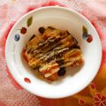 pitachan1's cooksnap of when they made かぼちゃの煮物リメイク☆パン粉焼き.