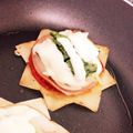 くじらがーる's cooksnap of when they made フライパンで春巻きの薄焼きピザ.