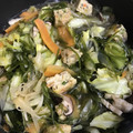 クックF5SG5B☆'s cooksnap of when they made ☆白菜 玉ねぎ がんも 切り昆布の煮物♡.