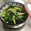 SAYAZOOO's cooksnap of when they made 分葱とワカメのヌタ.