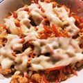 xxANGERAxx's cooksnap of when they made キムチともやしのチーズ焼き.